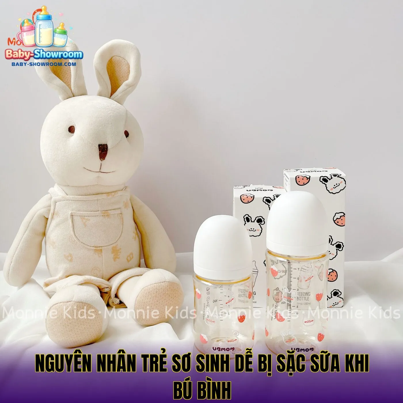 Nguyên nhân trẻ sơ sinh dễ bị sặc sữa khi bú bình