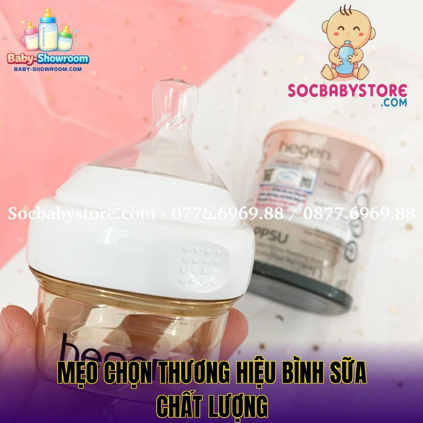 mẹo chọn thương hiệu bình sữa chất lượng