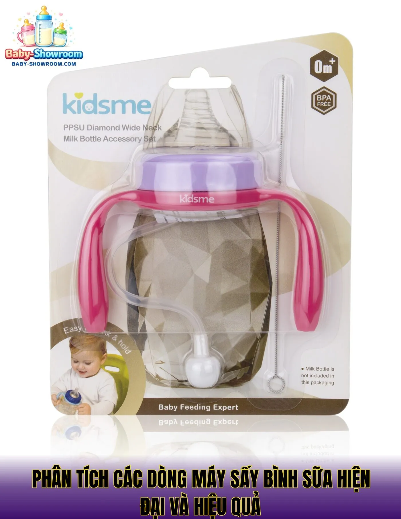 Phân tích các dòng máy sấy bình sữa hiện đại và hiệu quả