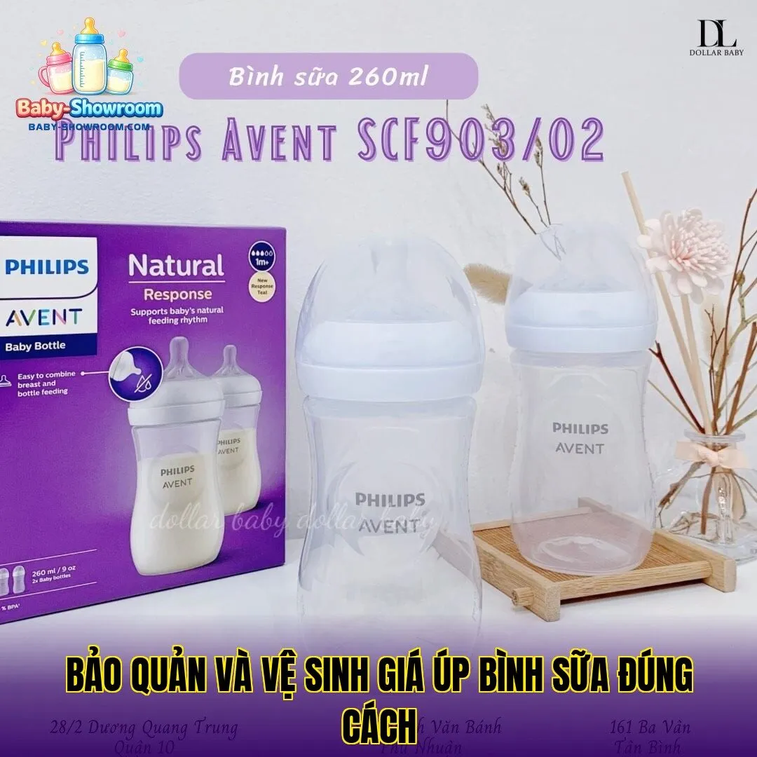 Bảo quản và vệ sinh giá úp bình sữa đúng cách