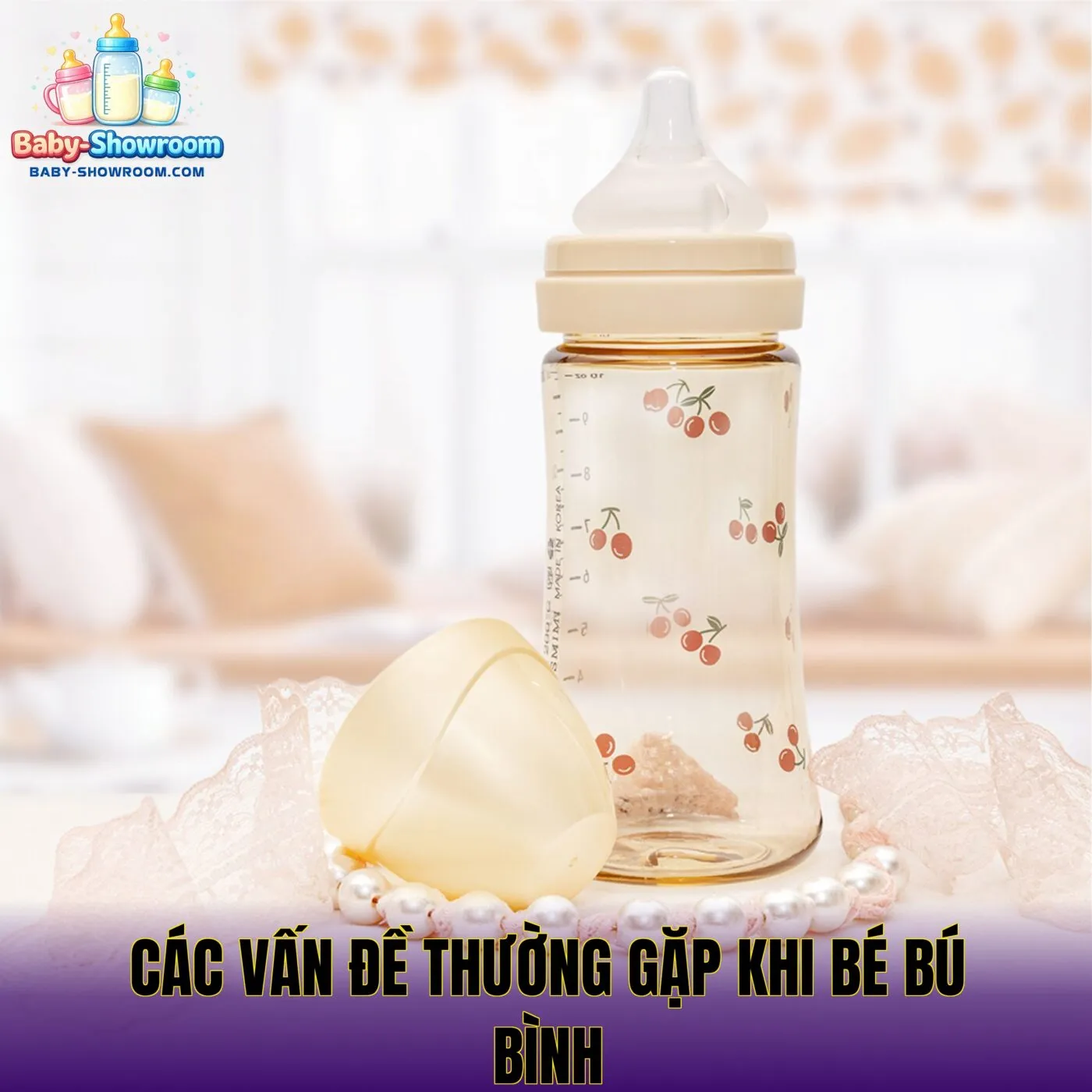 Các vấn đề thường gặp khi bé bú bình