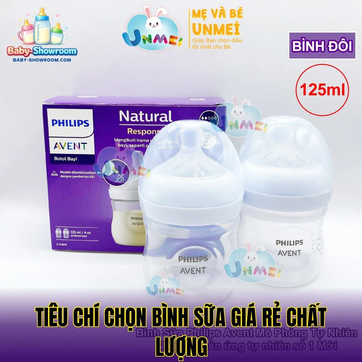 Tiêu chí chọn bình sữa giá rẻ chất lượng