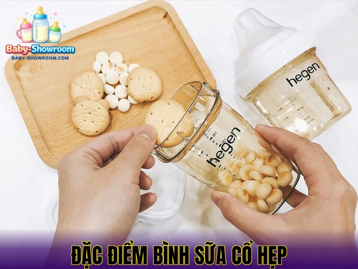 đặc điểm bình sữa cổ hẹp