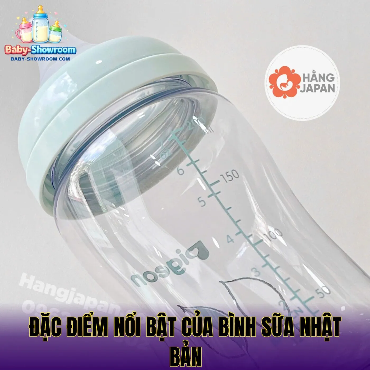 Đặc điểm nổi bật của bình sữa Nhật Bản