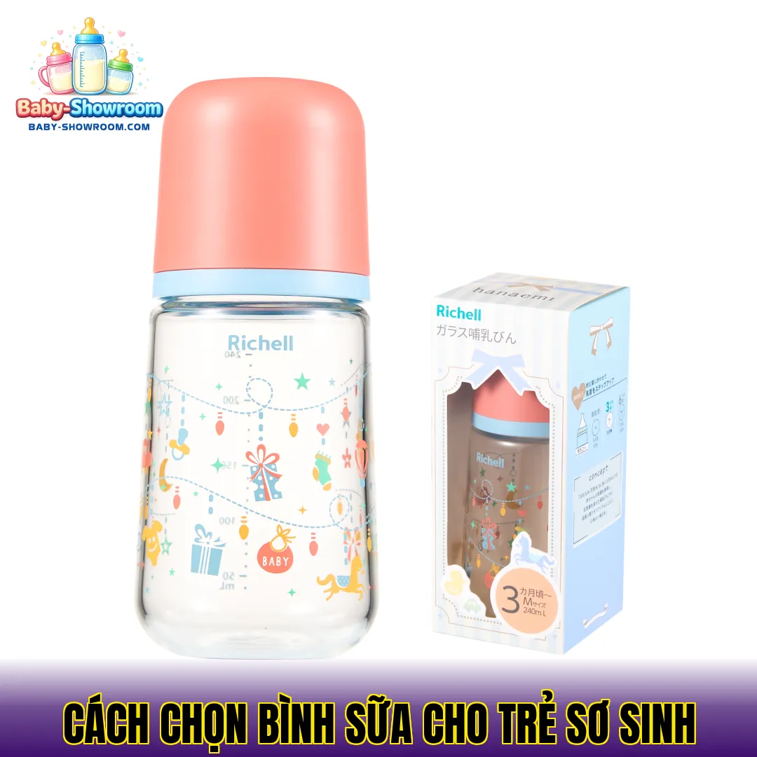 Cách Chọn Bình Sữa Cho Trẻ Sơ Sinh Chuẩn Nhất