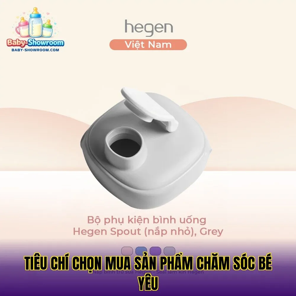 Tiêu chí chọn mua sản phẩm chăm sóc bé yêu
