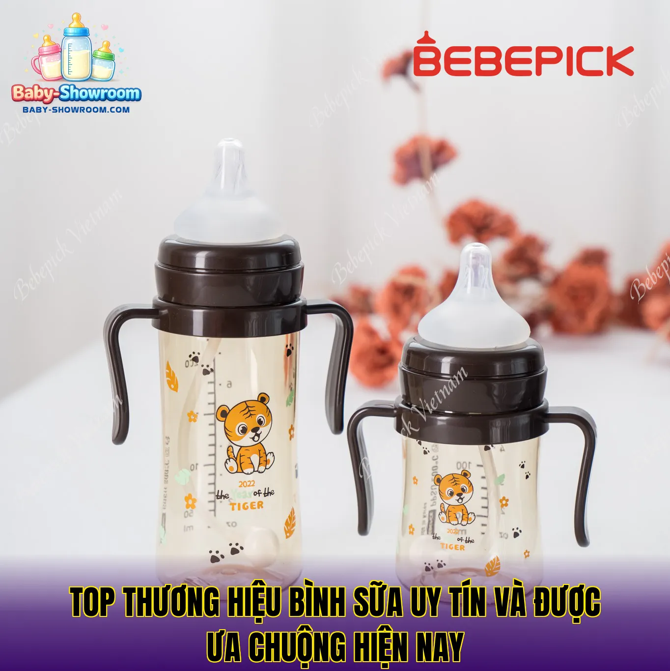 Top thương hiệu bình sữa uy tín và được ưa chuộng hiện nay