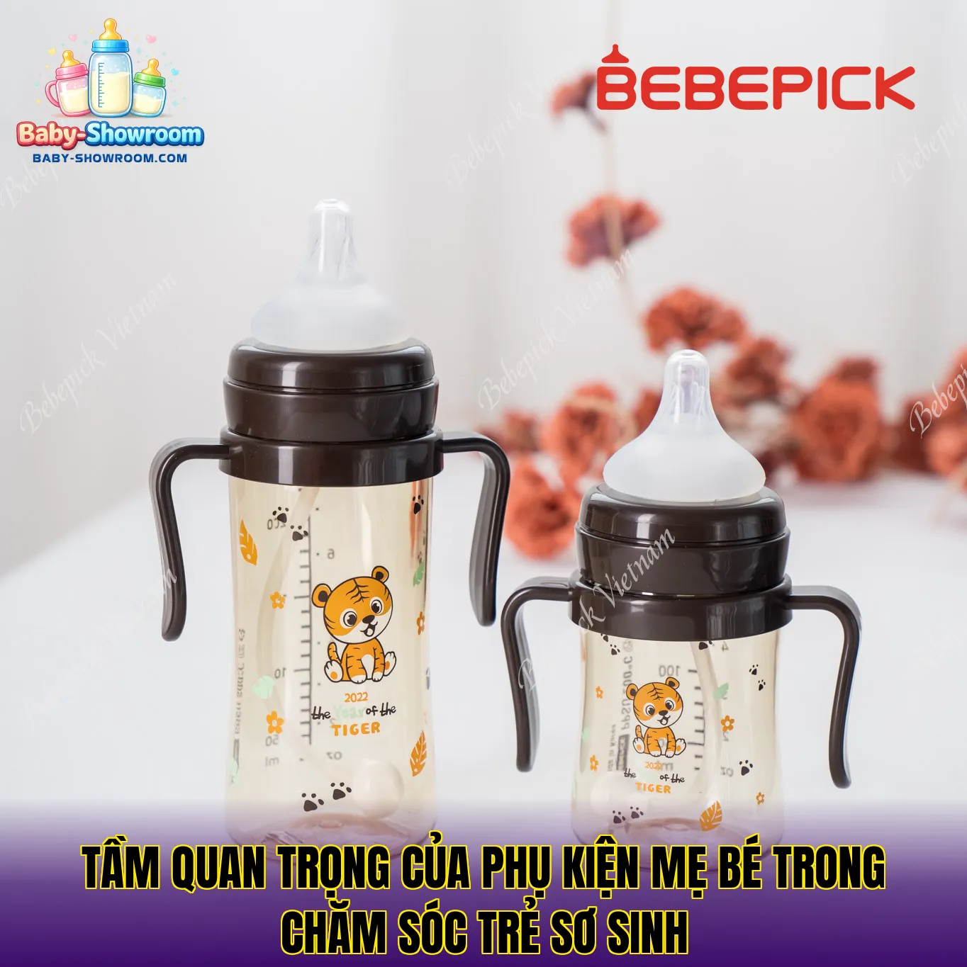 Tầm quan trọng của phụ kiện mẹ bé trong chăm sóc trẻ sơ sinh