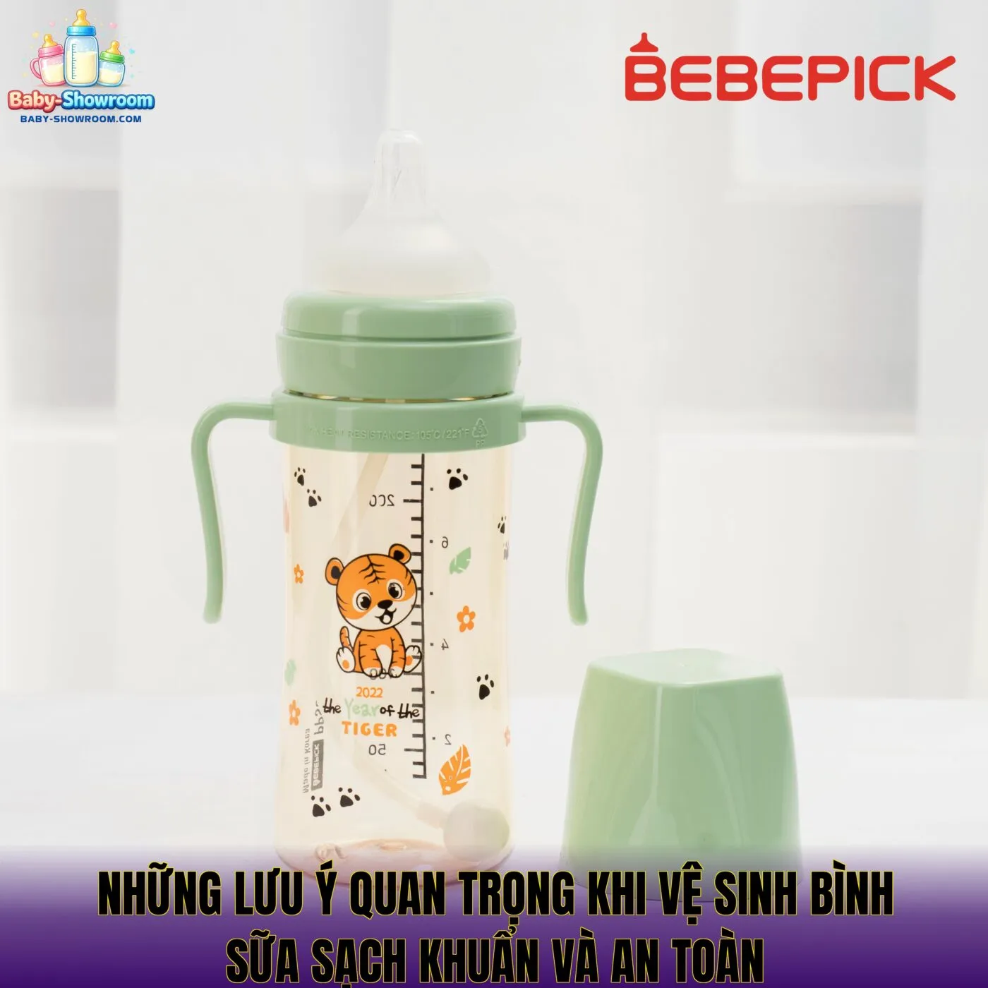 Những lưu ý quan trọng khi vệ sinh bình sữa sạch khuẩn và an toàn