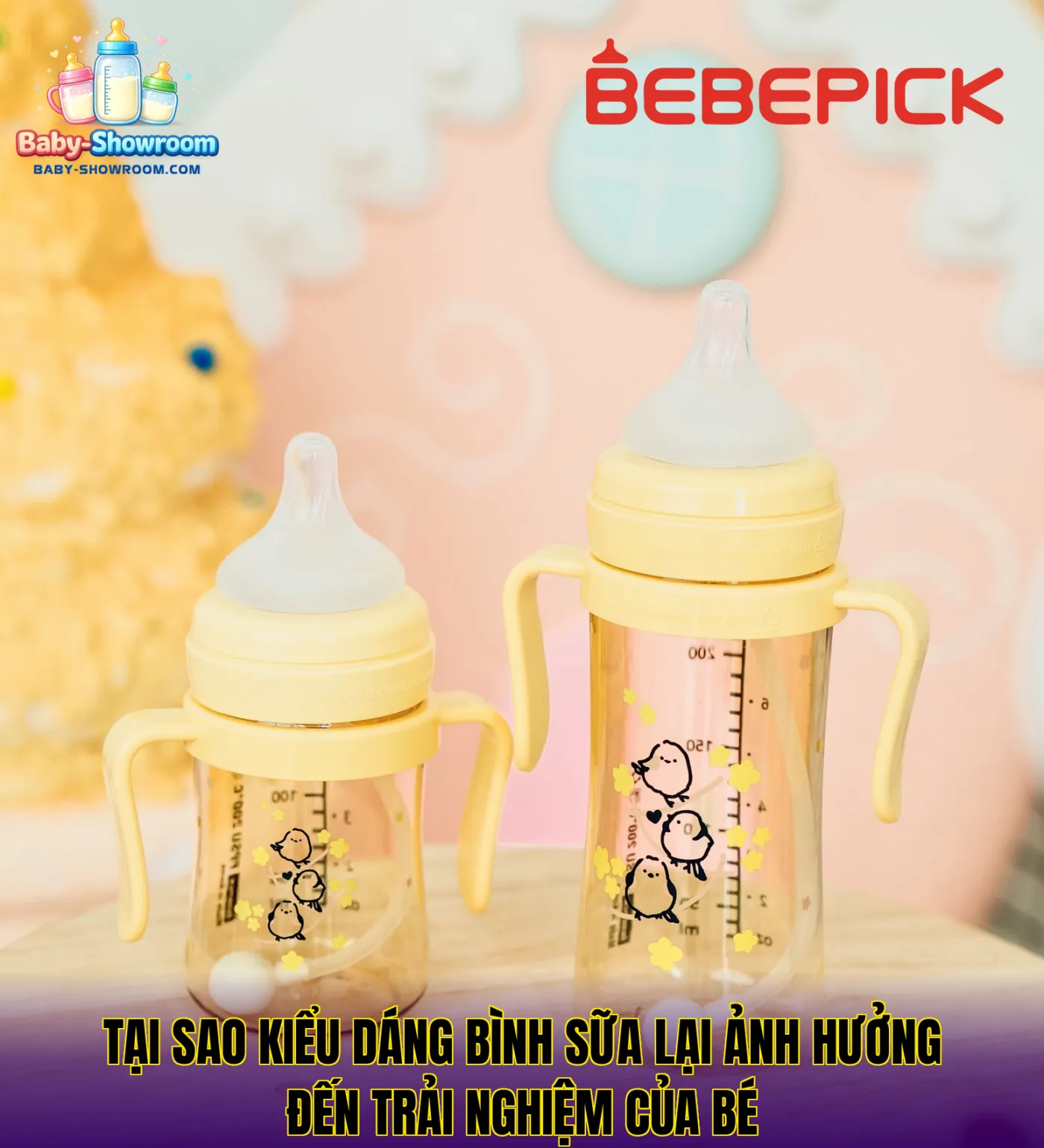 Tại sao kiểu dáng bình sữa lại ảnh hưởng đến trải nghiệm của bé