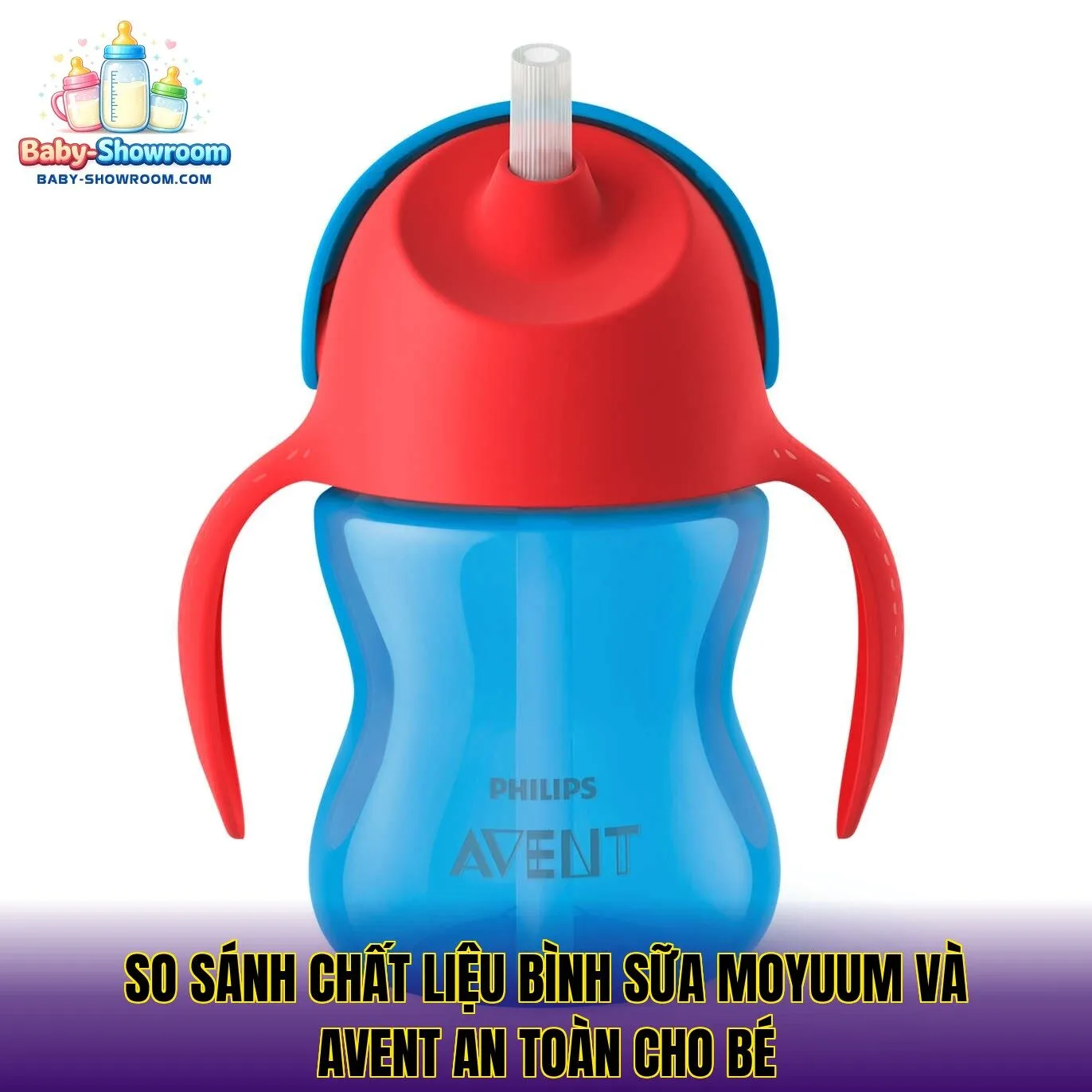 So sánh chất liệu bình sữa Moyuum và Avent an toàn cho bé