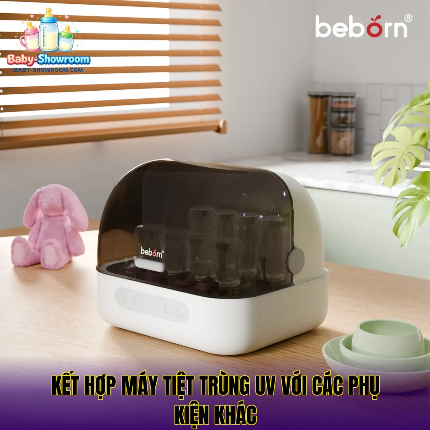 Kết hợp máy tiệt trùng UV với các phụ kiện khác