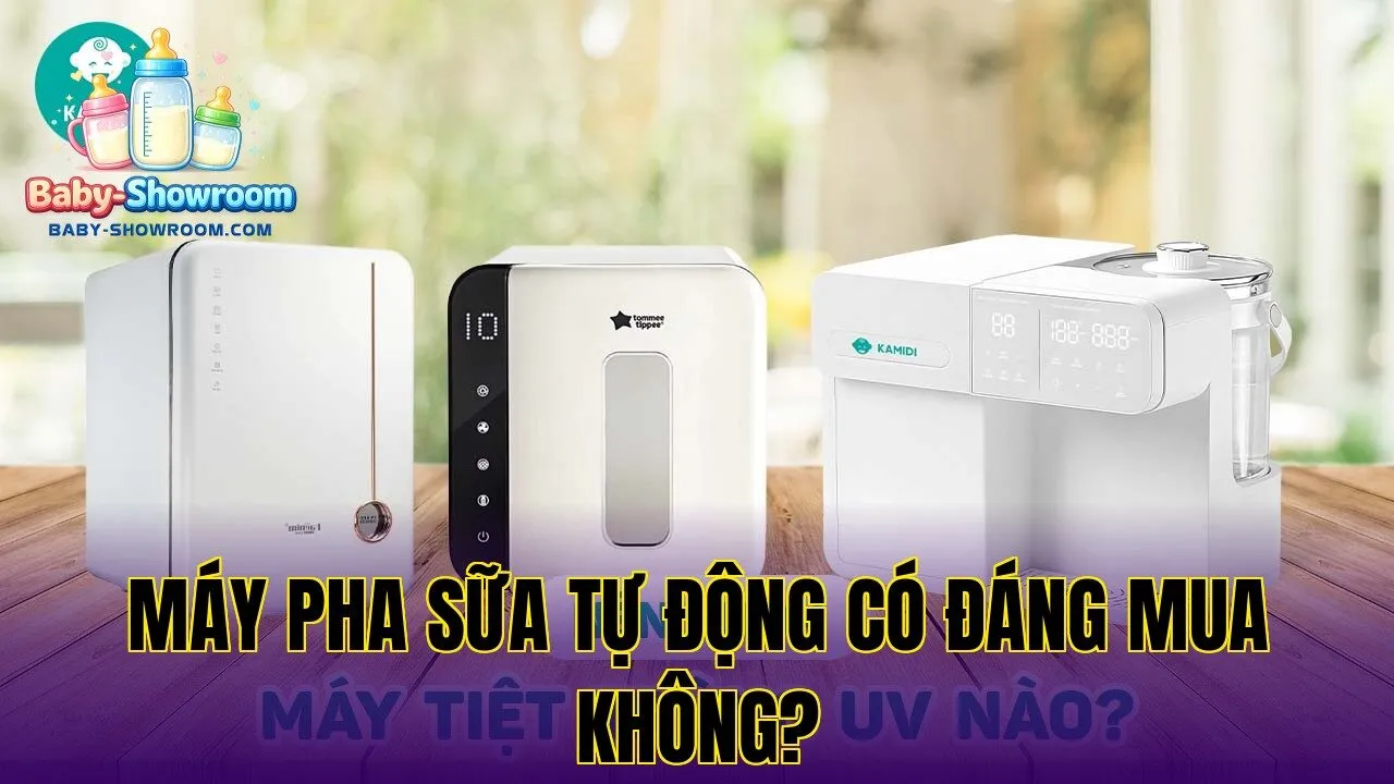 Máy Pha Sữa Tự Động Có Nên Mua