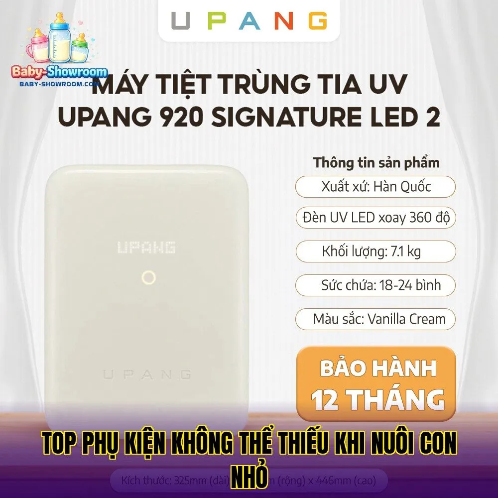 Top Phụ Kiện Cần Thiết Khi Nuôi Con Nhỏ