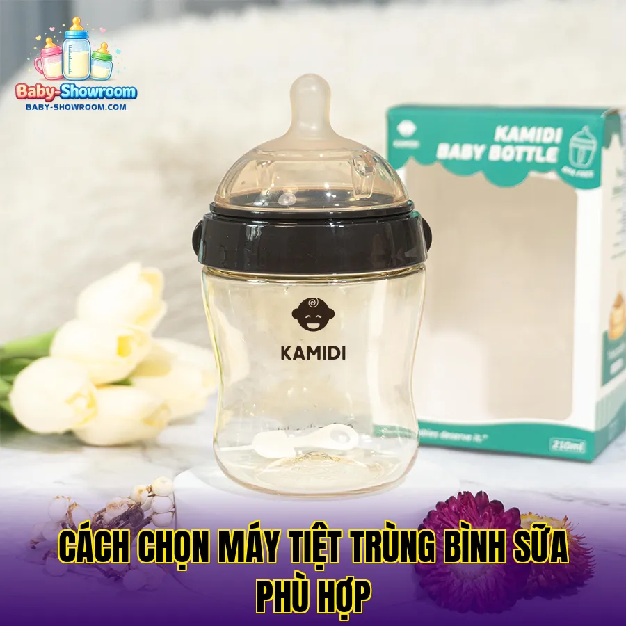 Cách chọn máy tiệt trùng bình sữa phù hợp