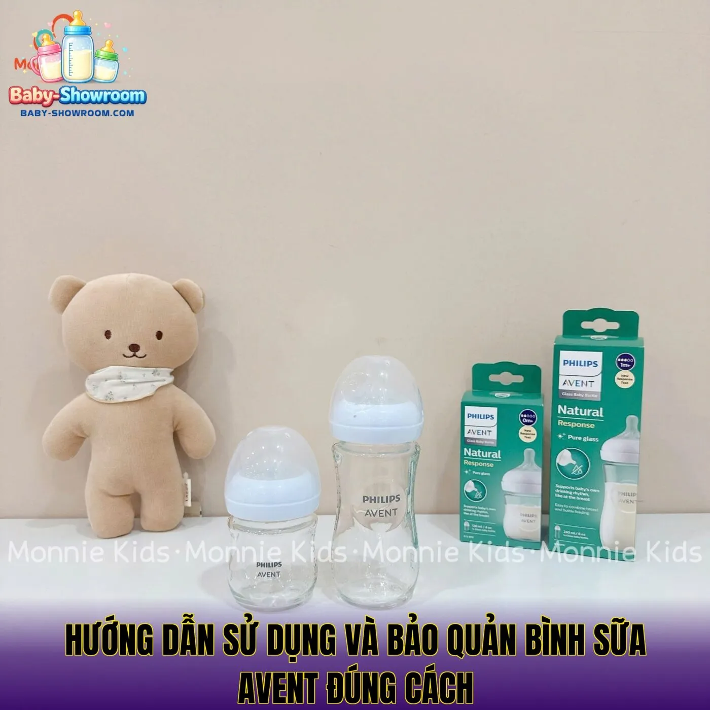 Hướng dẫn sử dụng và bảo quản bình sữa Avent đúng cách