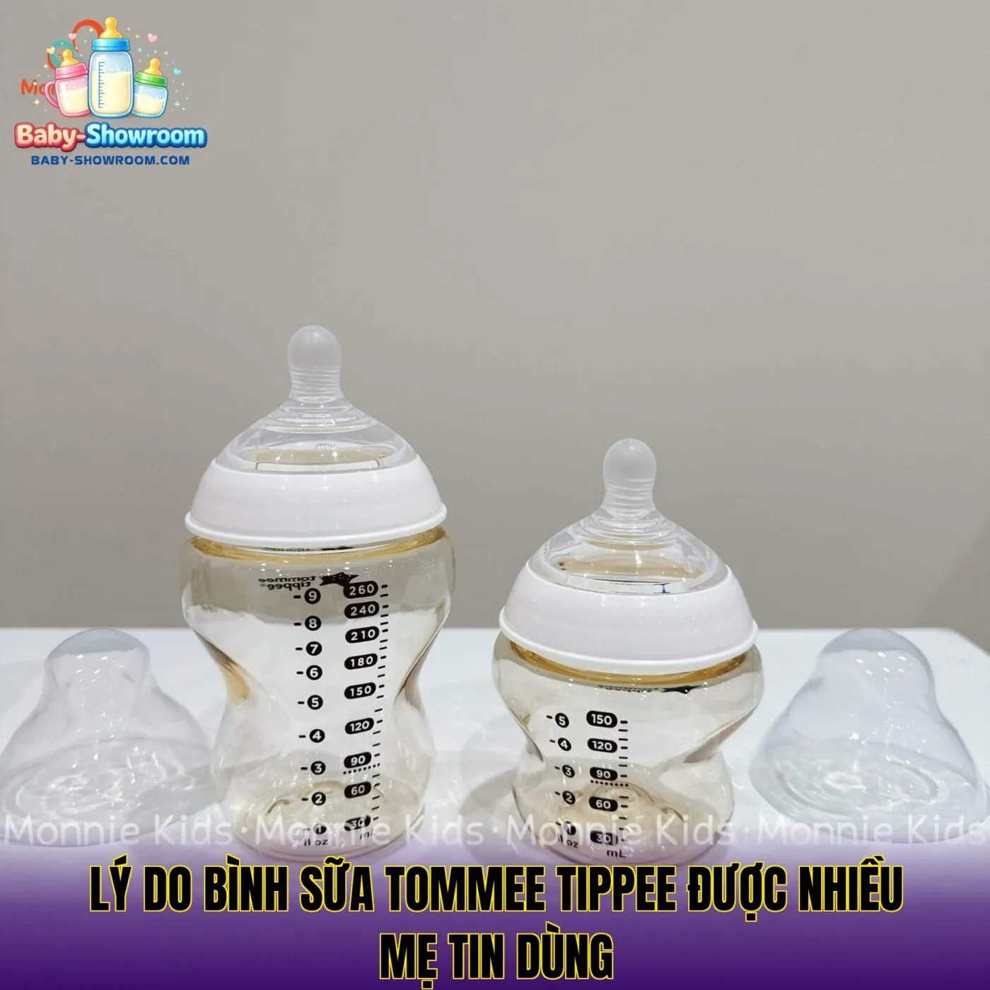 Lý do bình sữa Tommee Tippee được nhiều mẹ tin dùng