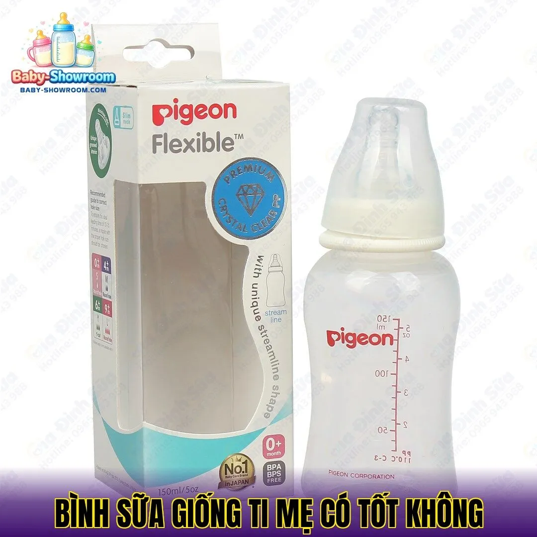 Bình Sữa Giống Ti Mẹ Có Tốt Không