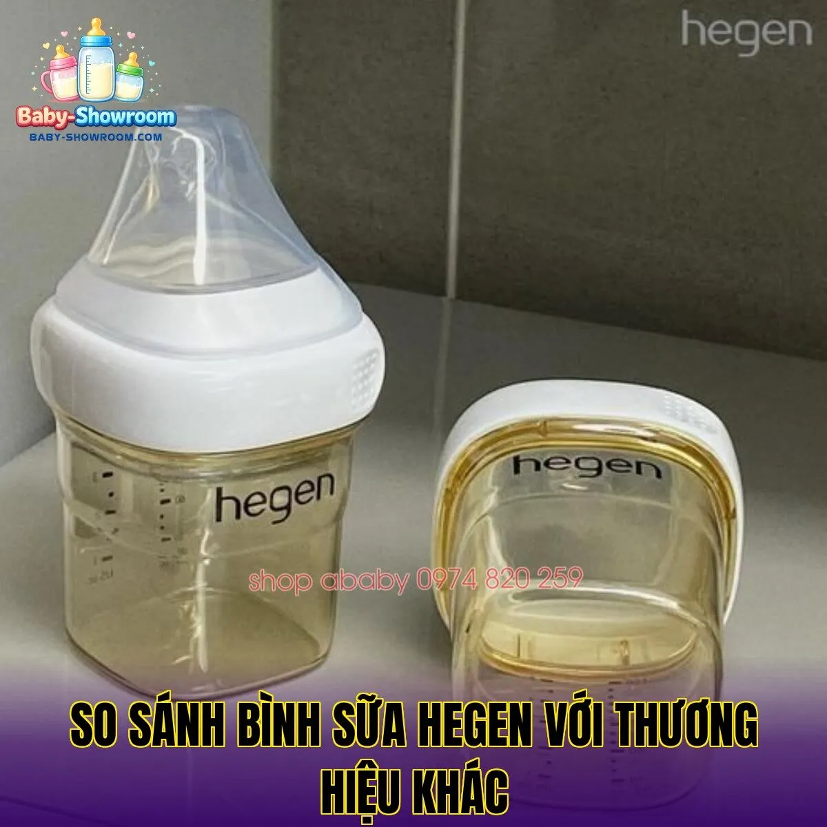 so sánh bình sữa hegen với thương hiệu khác