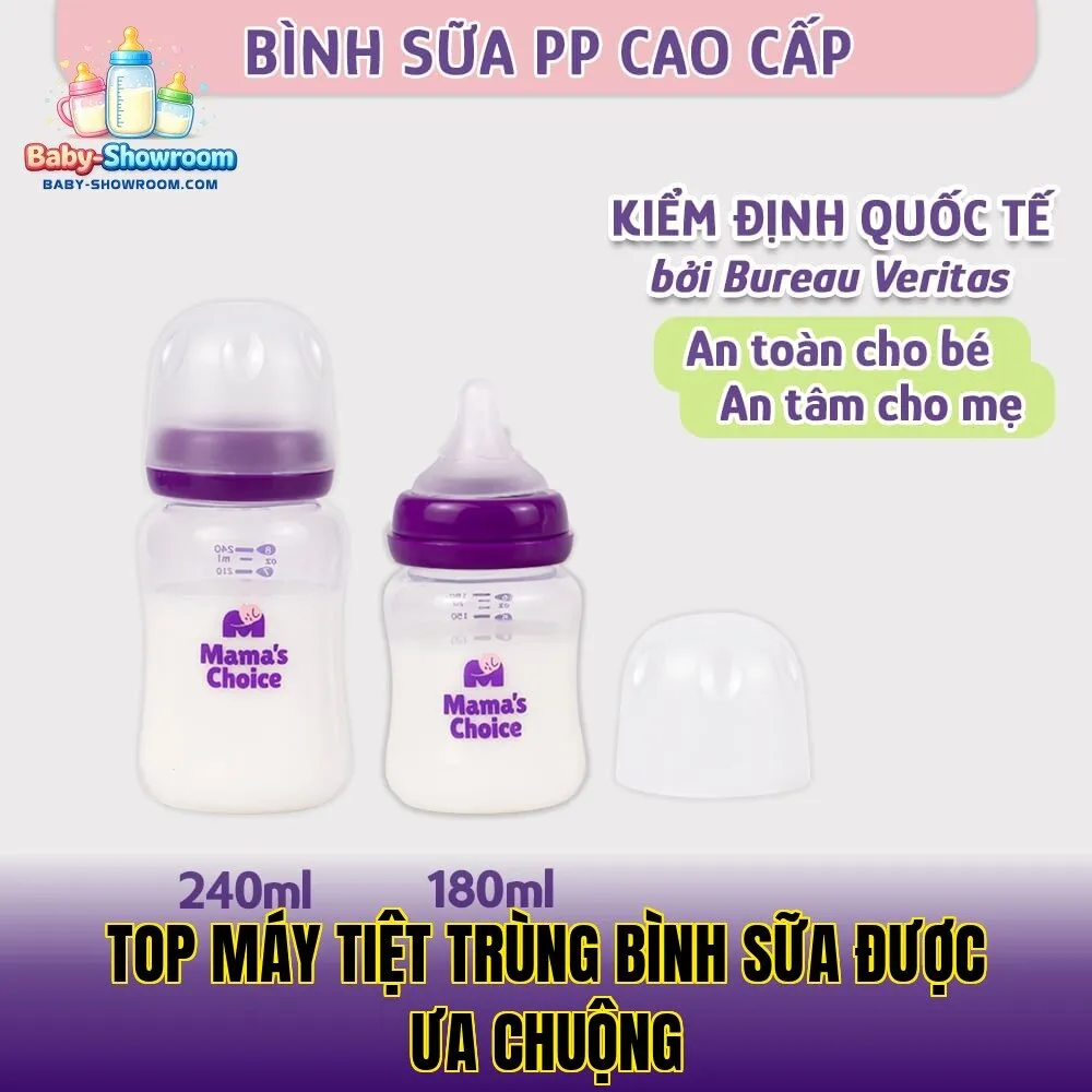 Top máy tiệt trùng bình sữa được ưa chuộng