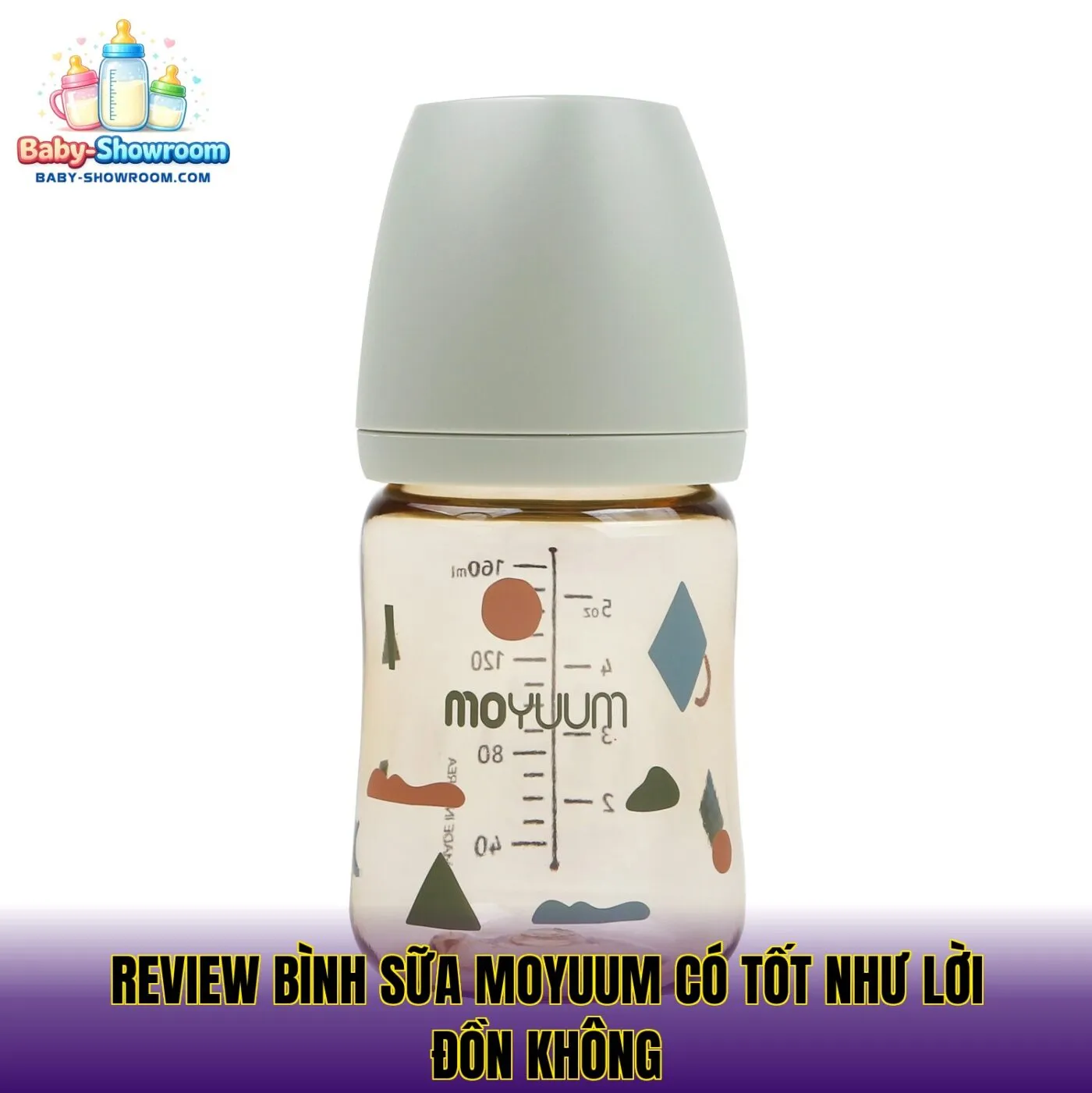 Review Bình Sữa Moyuum Có Tốt Như Lời Đồn