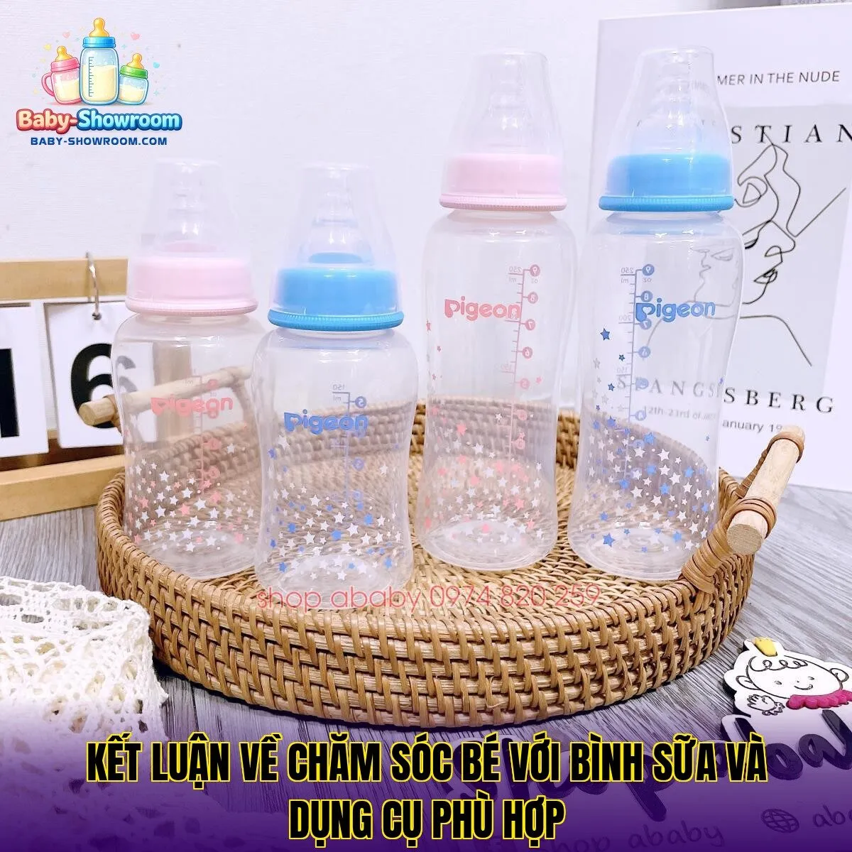 Kết luận về chăm sóc bé với bình sữa và dụng cụ phù hợp