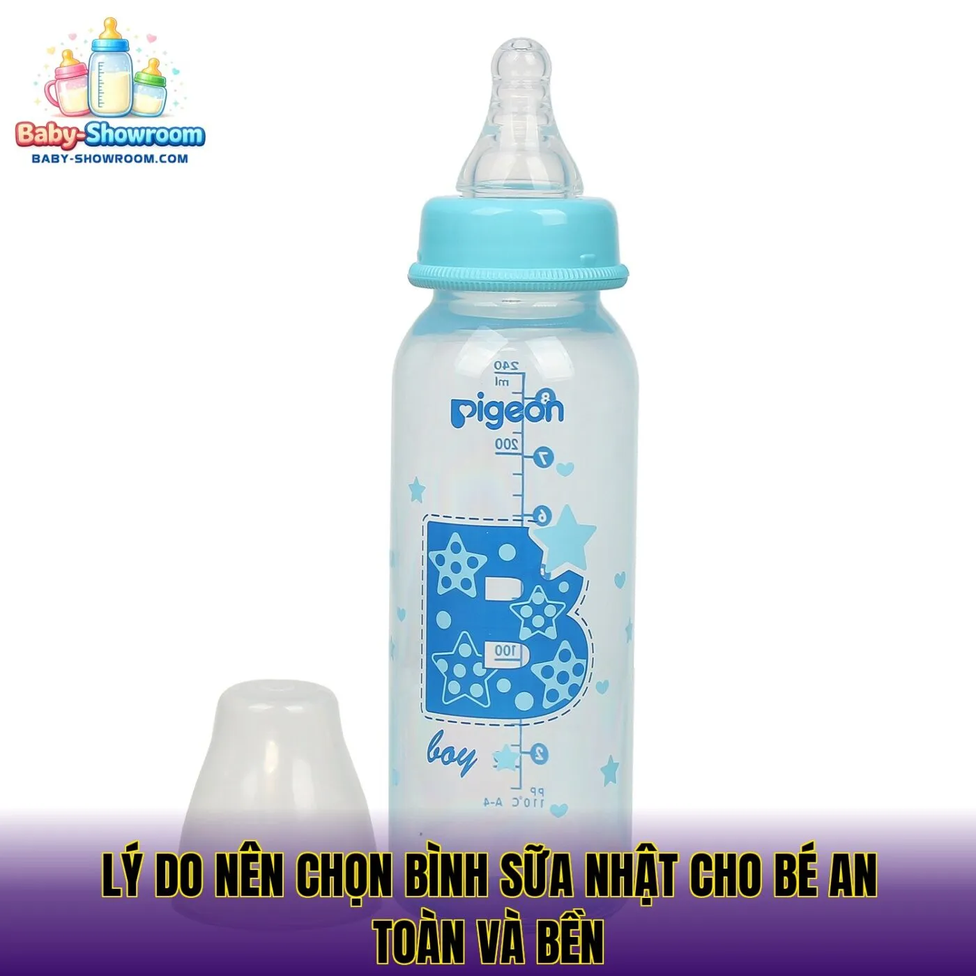 Lý do nên chọn bình sữa Nhật cho bé an toàn và bền