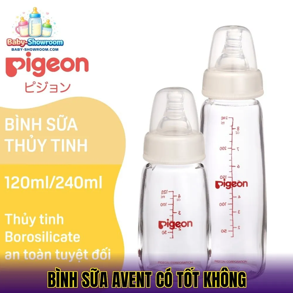 Bình sữa Avent có tốt không