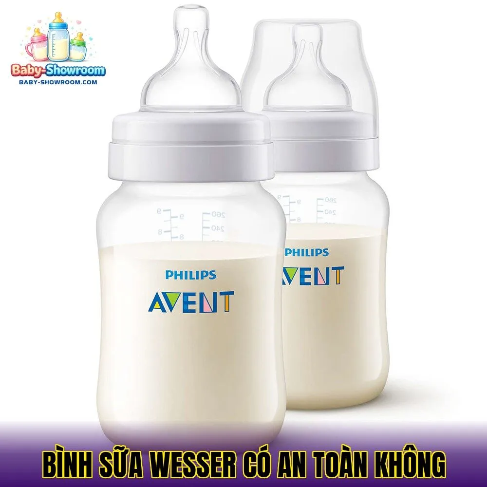 Bình Sữa Wesser Có An Toàn Cho Bé Không