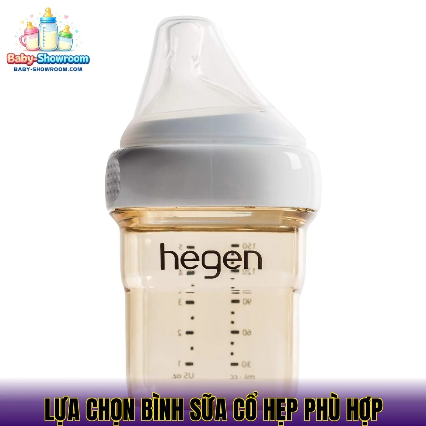 lựa chọn bình sữa cổ hẹp phù hợp