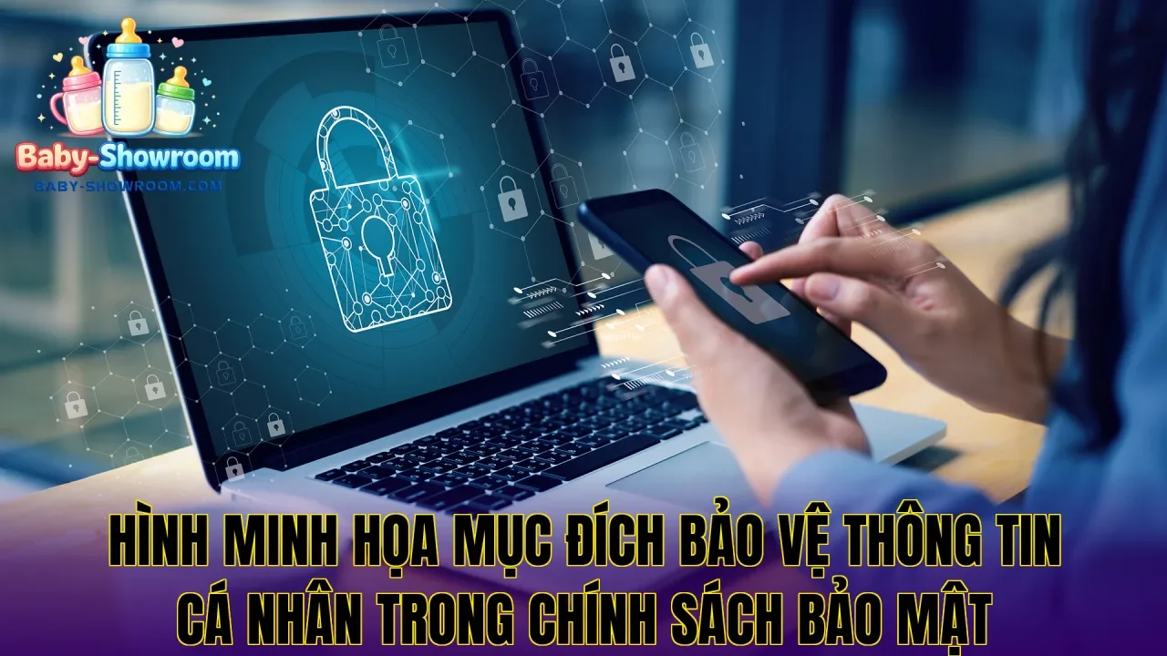 Hình minh họa mục đích bảo vệ thông tin cá nhân trong chính sách bảo mật