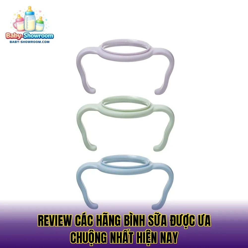 Review các hãng bình sữa được ưa chuộng nhất hiện nay