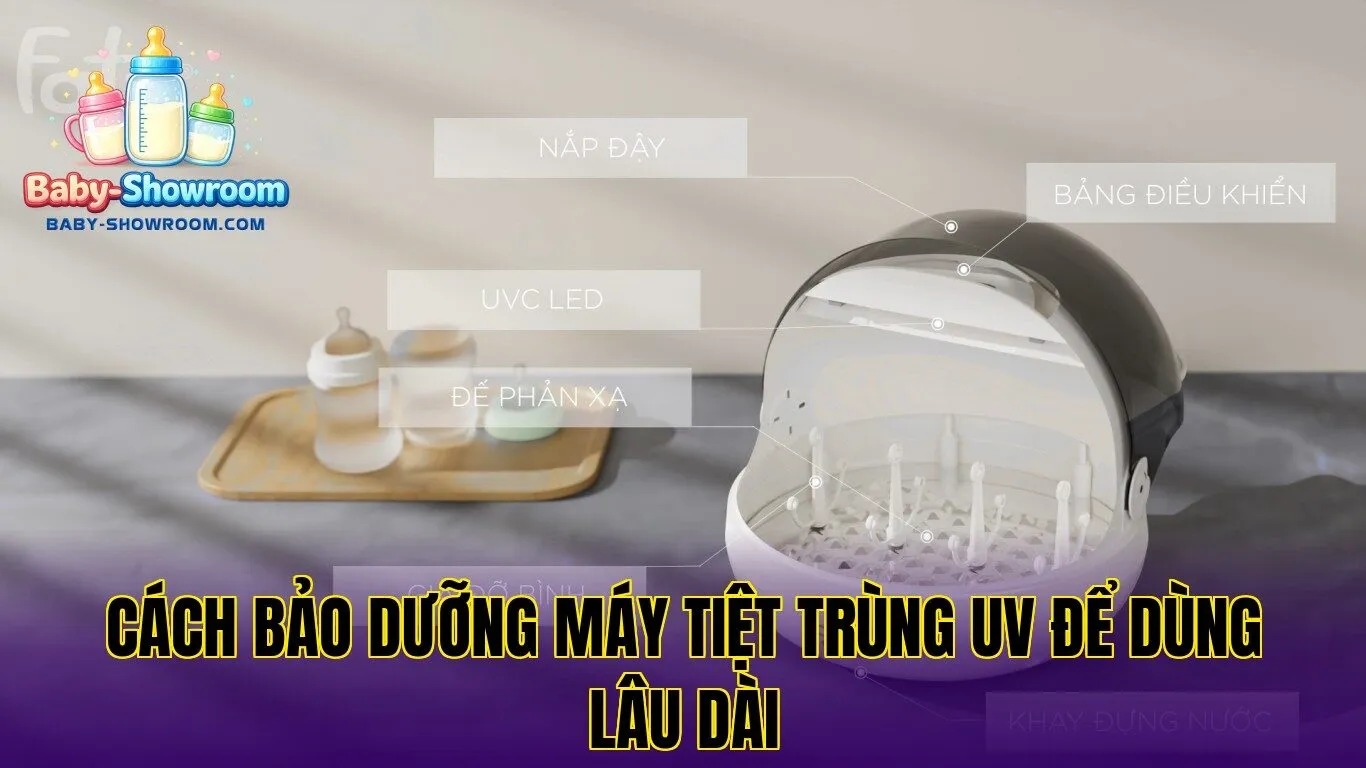 Cách bảo dưỡng máy tiệt trùng UV để dùng lâu dài