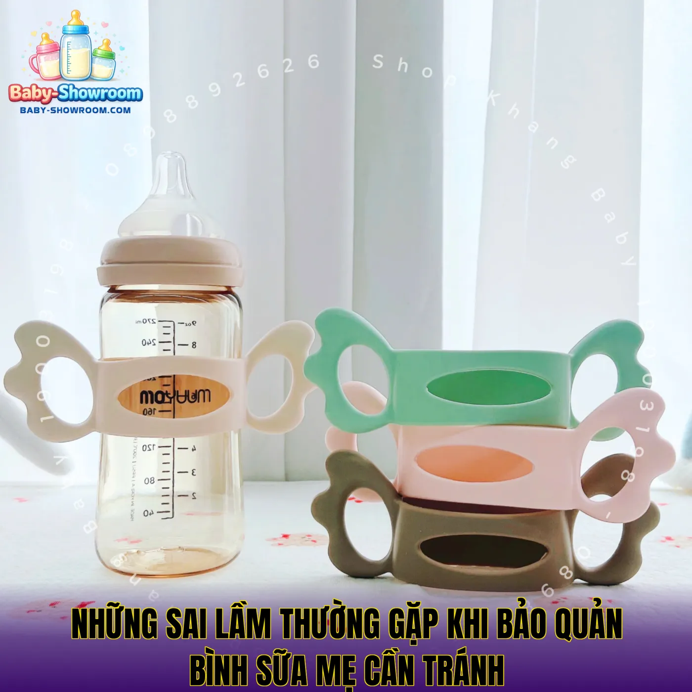 Những sai lầm thường gặp khi bảo quản bình sữa mẹ cần tránh