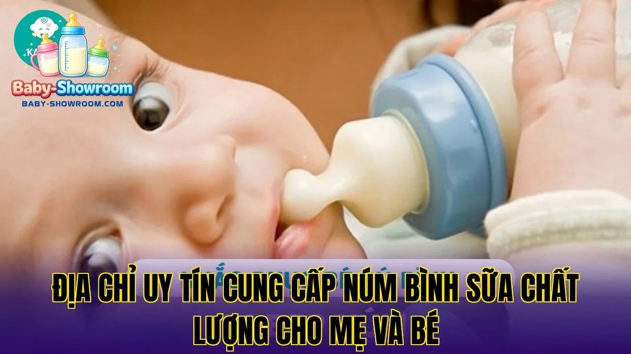 Địa chỉ uy tín cung cấp núm bình sữa chất lượng cho mẹ và bé