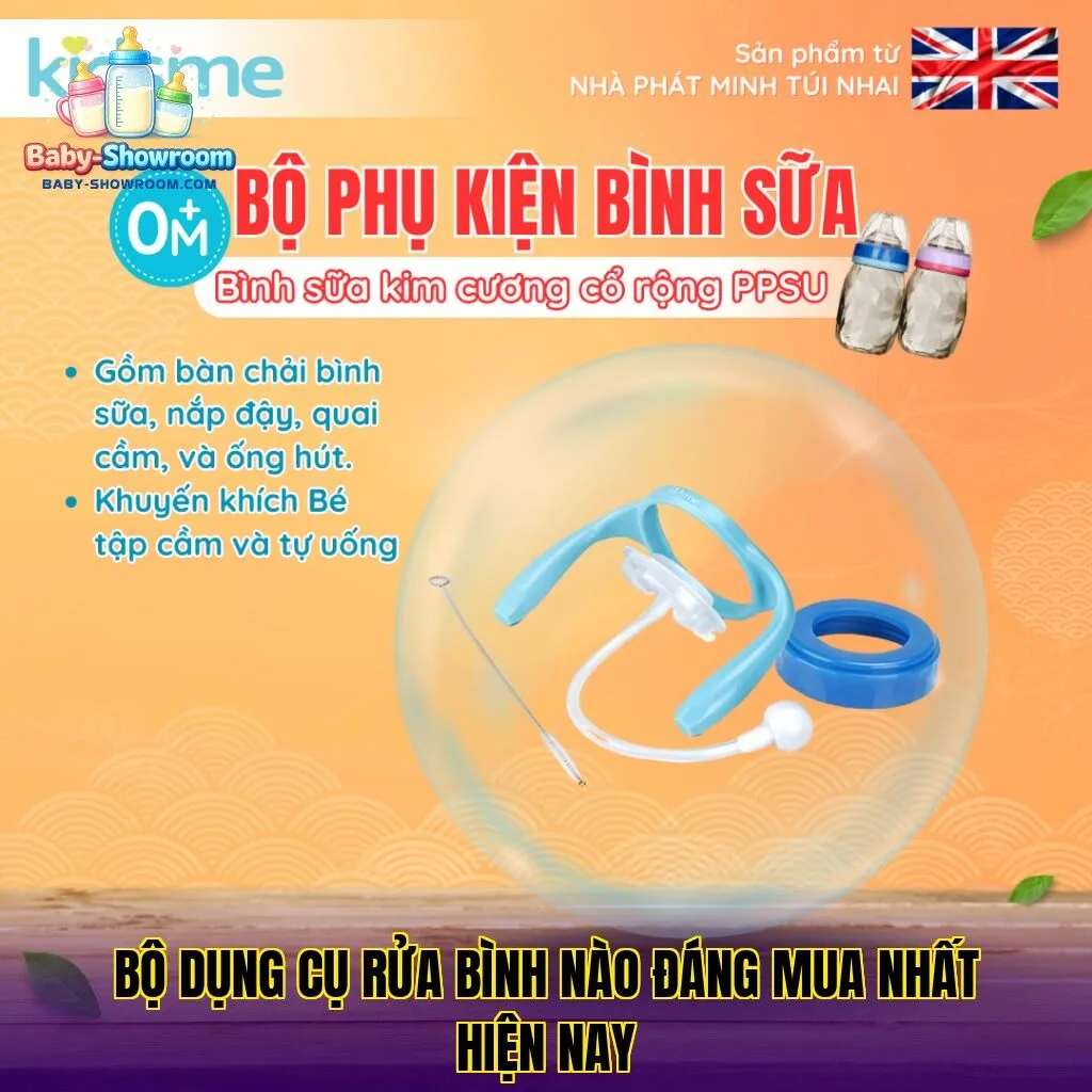 Bộ dụng cụ rửa bình nào đáng mua nhất hiện nay