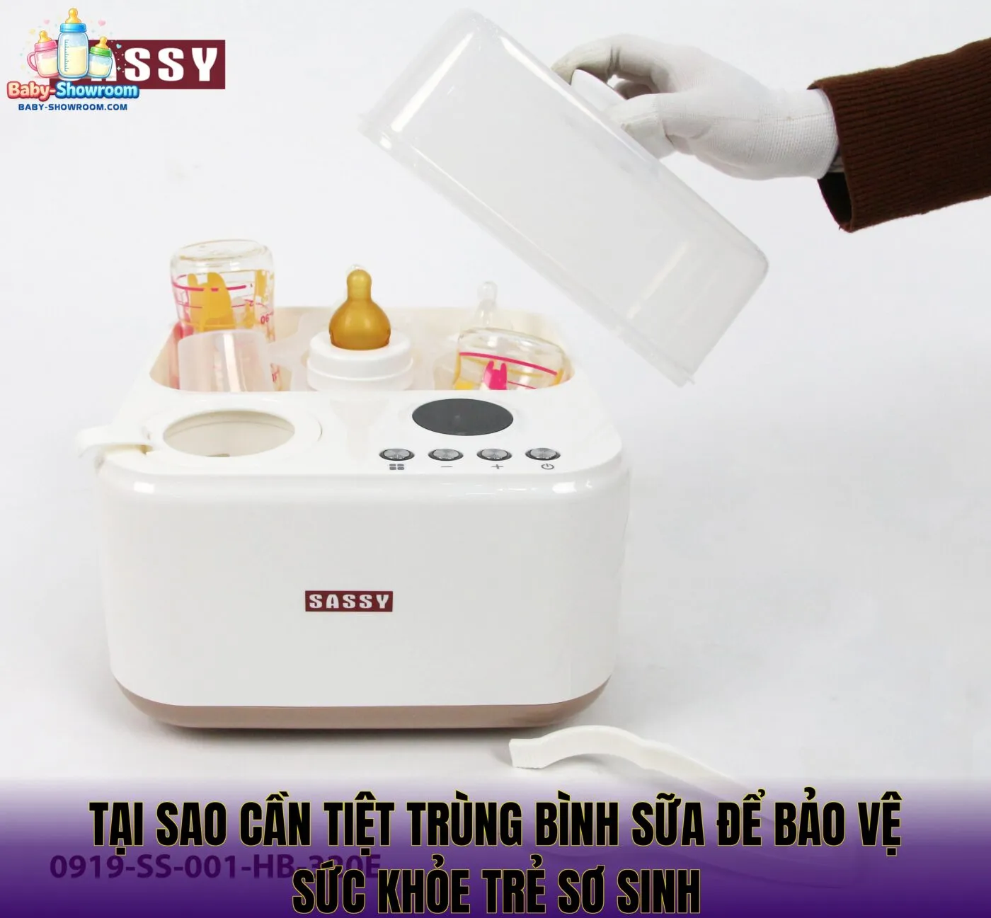 Tại sao cần tiệt trùng bình sữa để bảo vệ sức khỏe trẻ sơ sinh