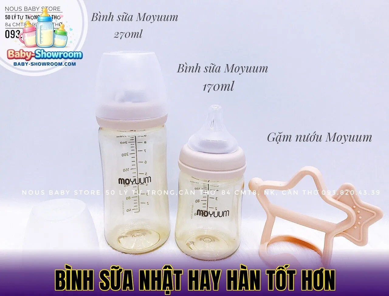 Bình Sữa Nhật Hay Hàn Tốt Hơn