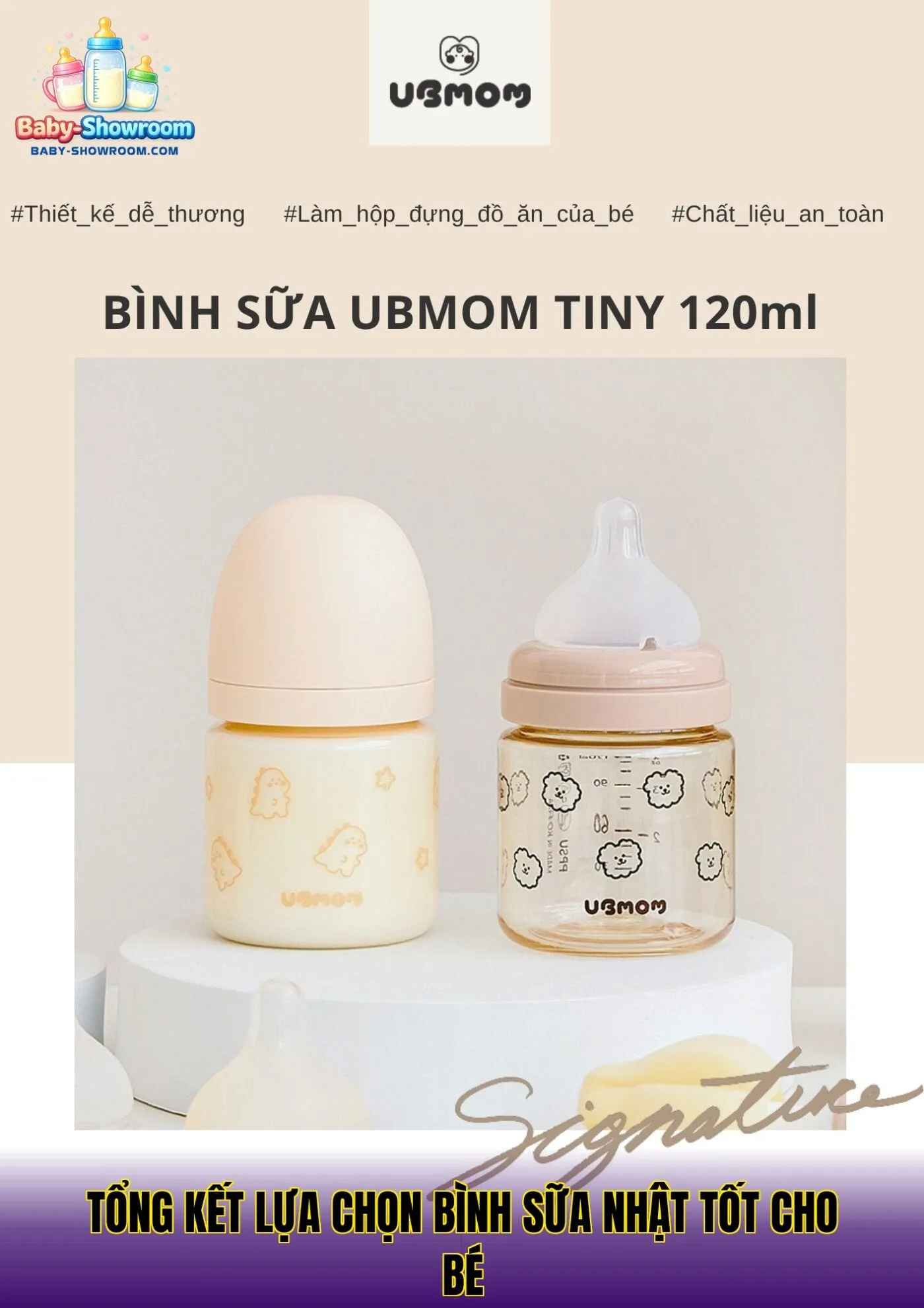 Tổng kết lựa chọn bình sữa Nhật tốt cho bé